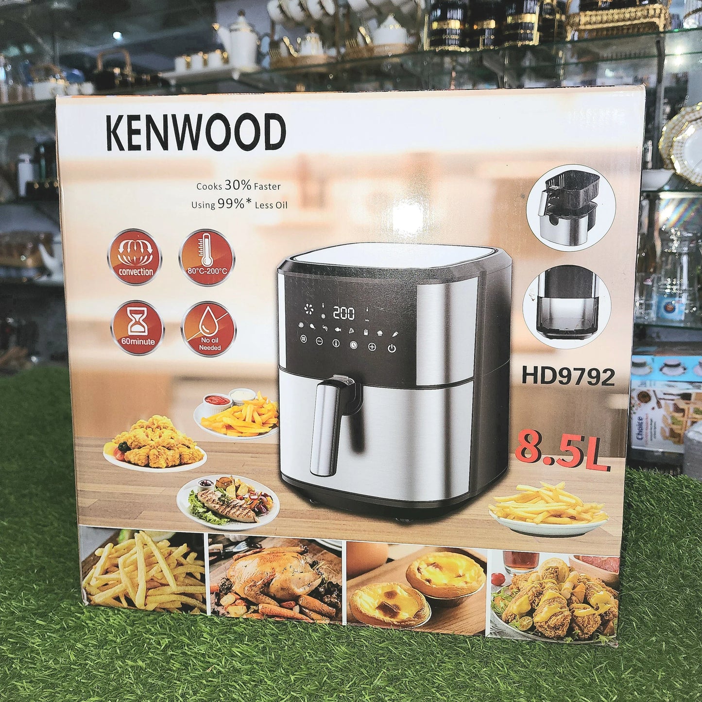 Air Fryer 8.5 Liter Touch Screen large size