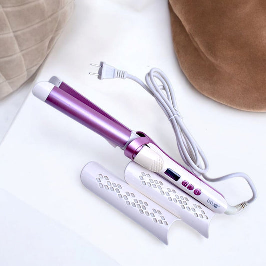 2 in 1 Hair Straightener & Curler with Digital Display