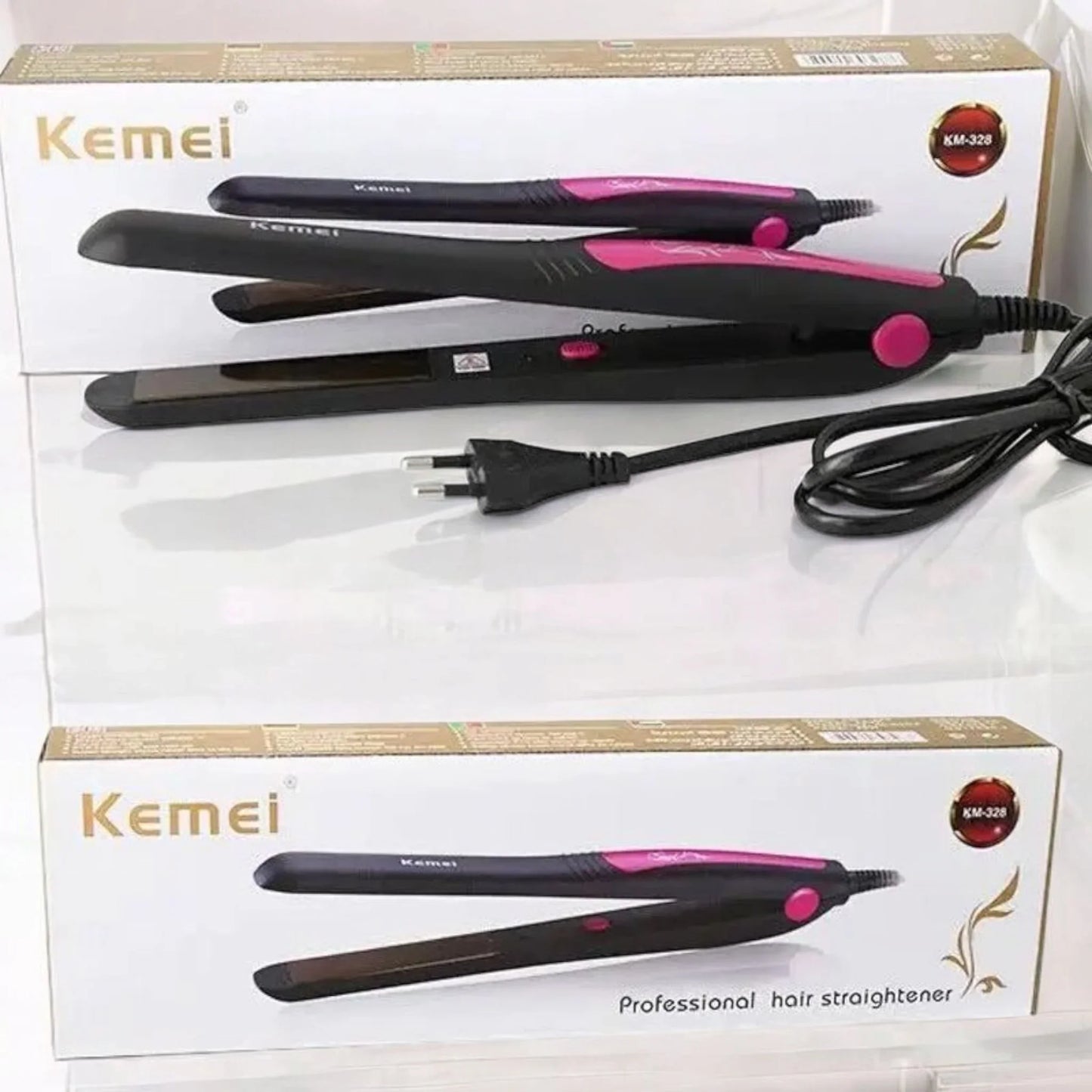 Professional Hair Straightener – 4 Temp Settings & Fast Heat