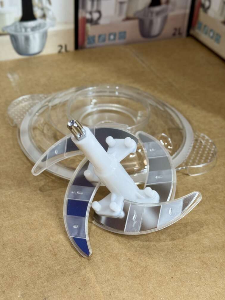 Vegetable Push Chopper with Stainless Steel Bowl 2.0 ltr