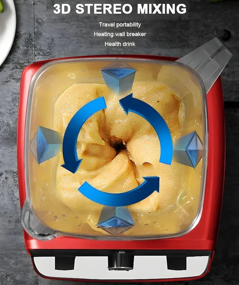 2-in-1 Electric Blender & Juicer 2L Jug – Copper Motor