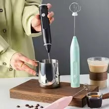 Rechargeable 2 in 1 Coffee & Egg Beater & Mixer Tool