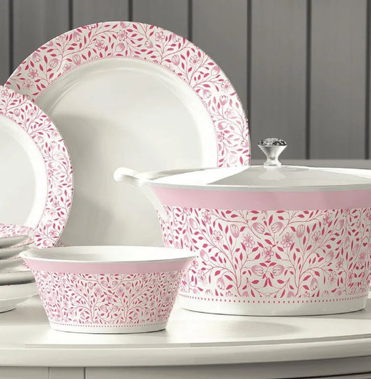 Trend Double Glaze Dinner Set – 80 Pcs