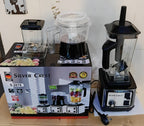 Silver Crest 3-in-1 blender and food processor 5500W with juicer grinder chopper attachments