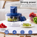 50W electric peeler for peaches and plums with stainless steel blade and food grade ABS body www.zebazaar.store