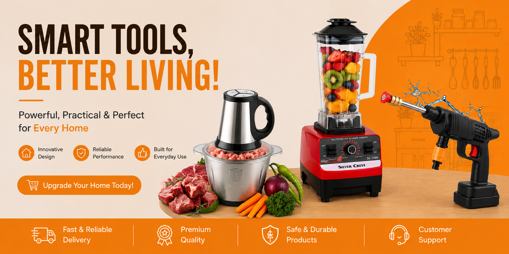 Online Shopping in Pakistan – Kitchen Appliances, Beauty Tools & Home Essentials with COD