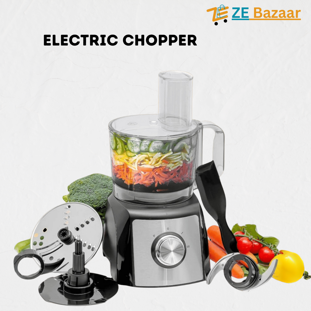 Electric Chopper 3L – Cutter & Mincer with 5-Year Warranty