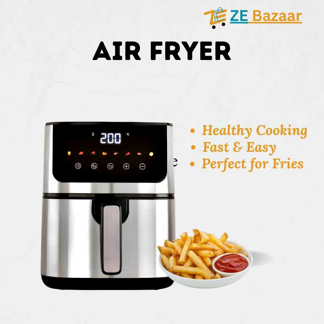 Air Fryer 8.5 Liter Touch Screen large size