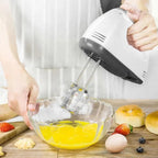 7-Speed Electric Hand Mixer – Beater & Cream Whisker Machine with Attachments