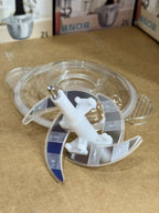 Vegetable Push Chopper with Stainless Steel Bowl 2.0 ltr
