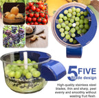 cordless electric vegetable peeler charging via USB cable 1300mAh lithium battery included www.zebazaar.store