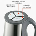 Zebazaar meat chopper with motor base, lid, and bowl 
