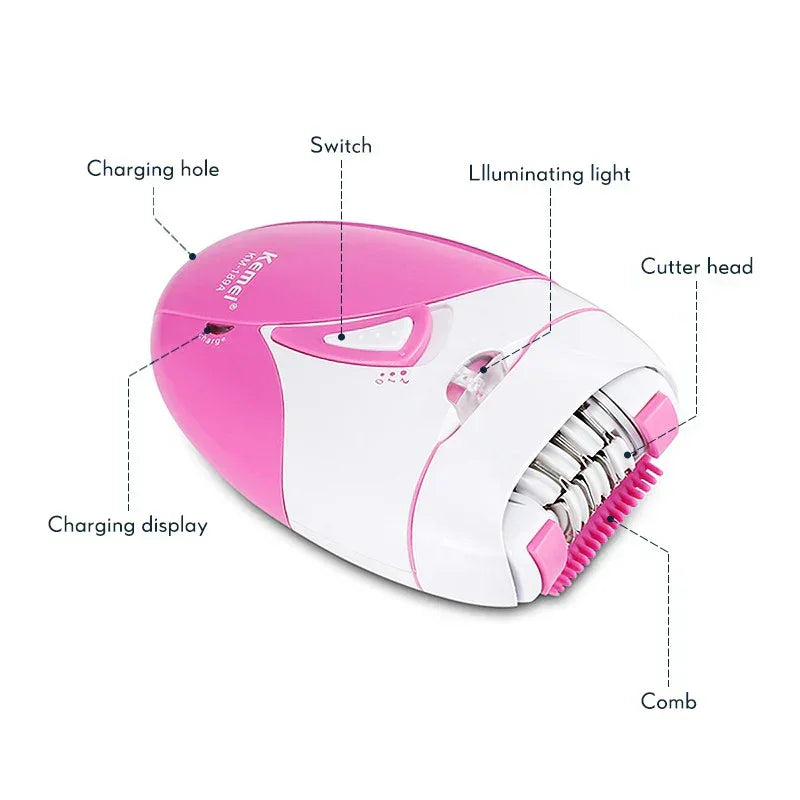 Rechargeable Women Epilator Shaver