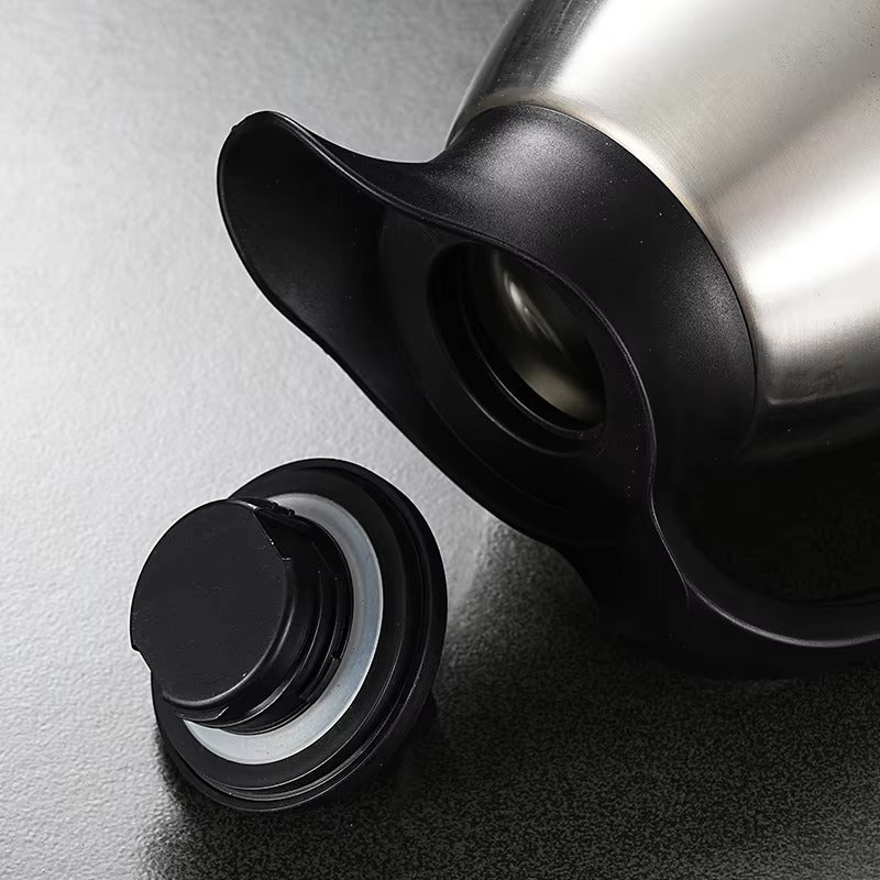 Stainless Steel Double Wall Vacuum Flask - Tea Thermos - Coffee Pot