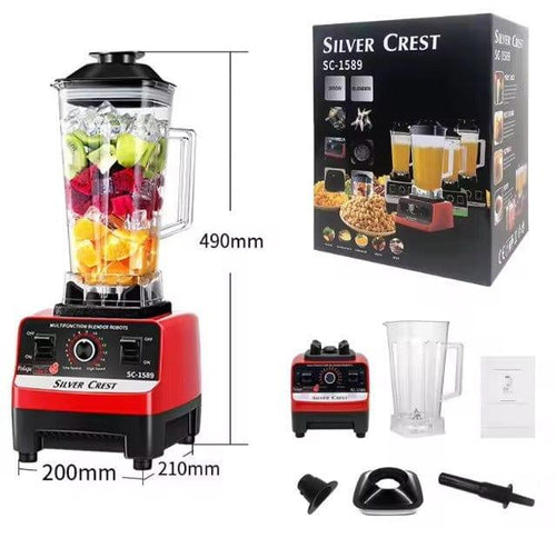 2-in-1 Electric Blender & Juicer 2L Jug – Copper Motor