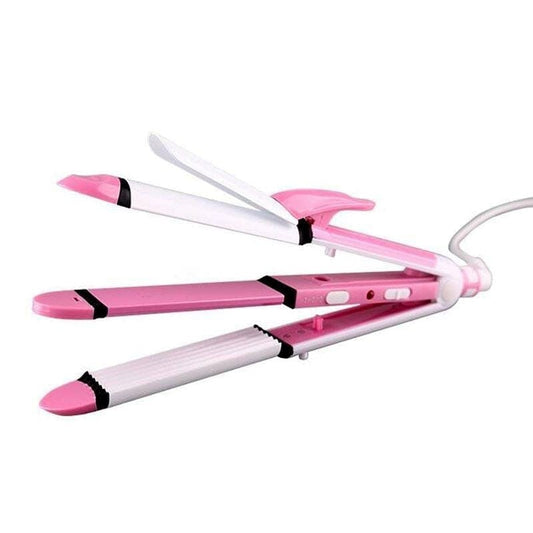 Shinon 3 IN 1 Hair Iron Professional Hair Straightener - Curler and Hair Crimper Styling
