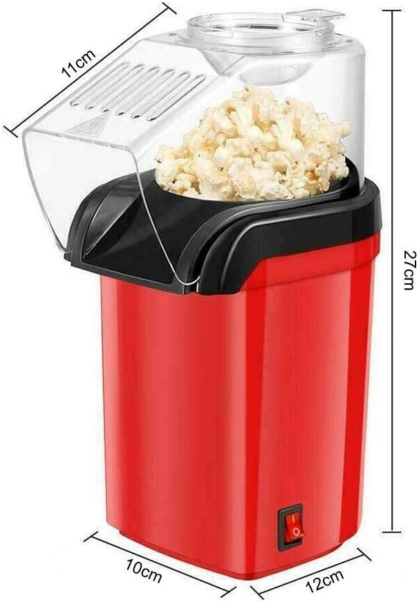 Portable Electric Popcorn Maker - Automatic Instant Popcorn Maker