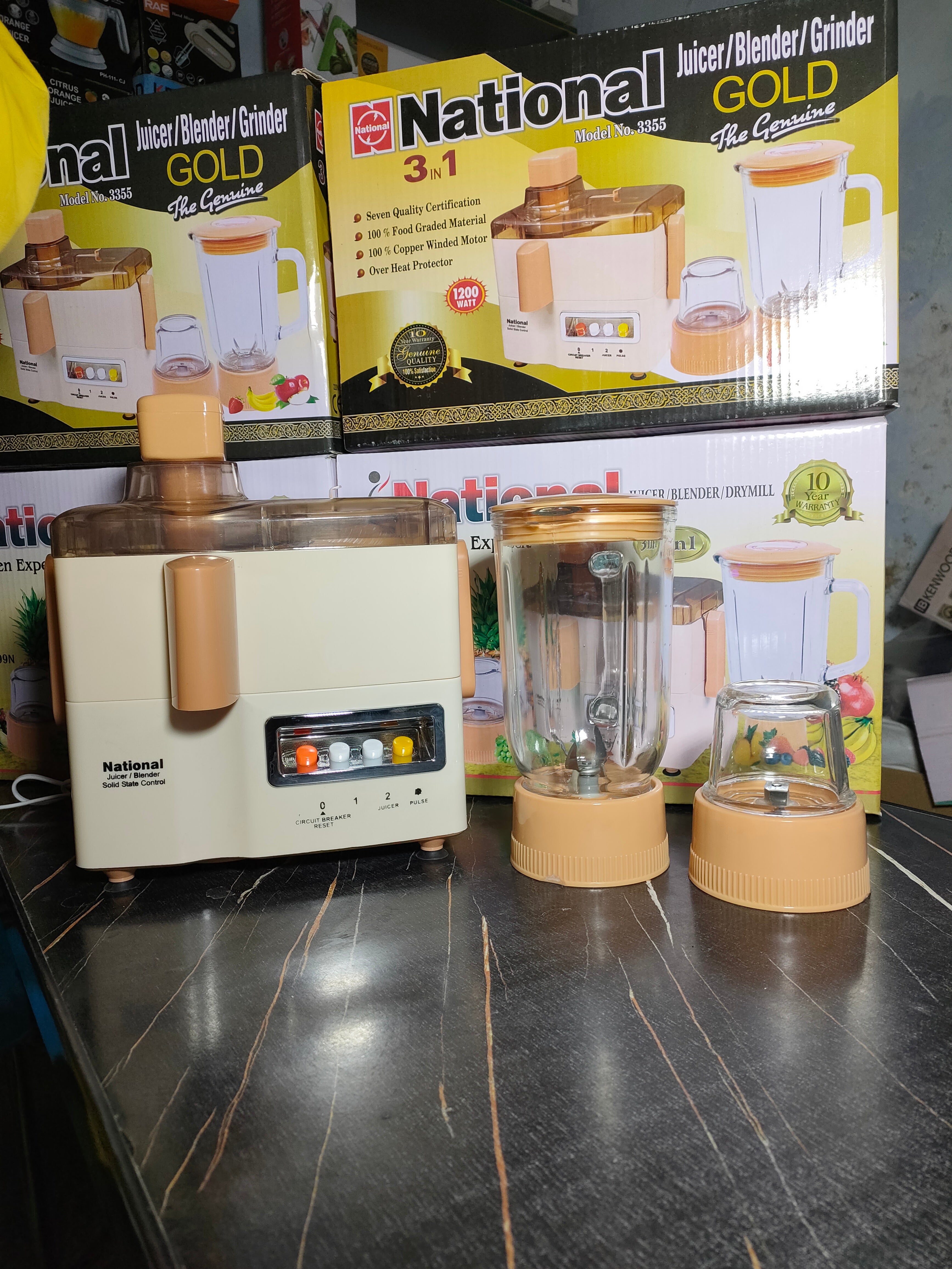 3-in-1 Juicer Machine – Heavy Motor, Pure Body