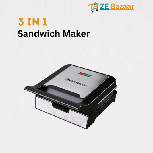 3 in 1 Sandwich Maker WF-6293