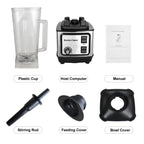 Silver Crest 3-in-1 blender and food processor 5500W with juicer grinder chopper attachments