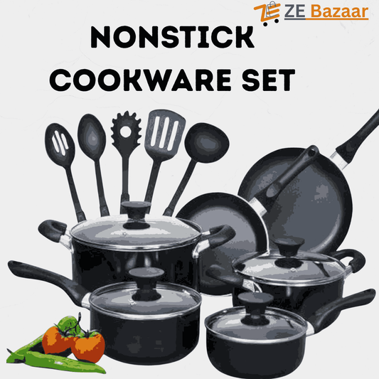 Oxford 18-Piece Nonstick Cookware Set