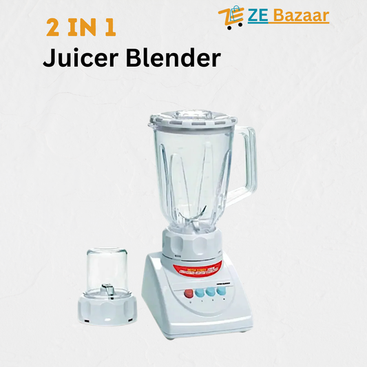 2-in-1 Heavy Duty Juicer Blender – Pure Body