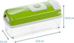 Nicer Dicer Plus 12-in-1 Vegetables Cutter, Fruit Slicer, Vegetables Peeler, All-in-One Vegetables & Fruits Slicer, Peeler & Grater
